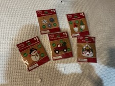 Holiday Style Christmas Foam Ornament Activity Kit Bundle Gnomes Snowman NEW
