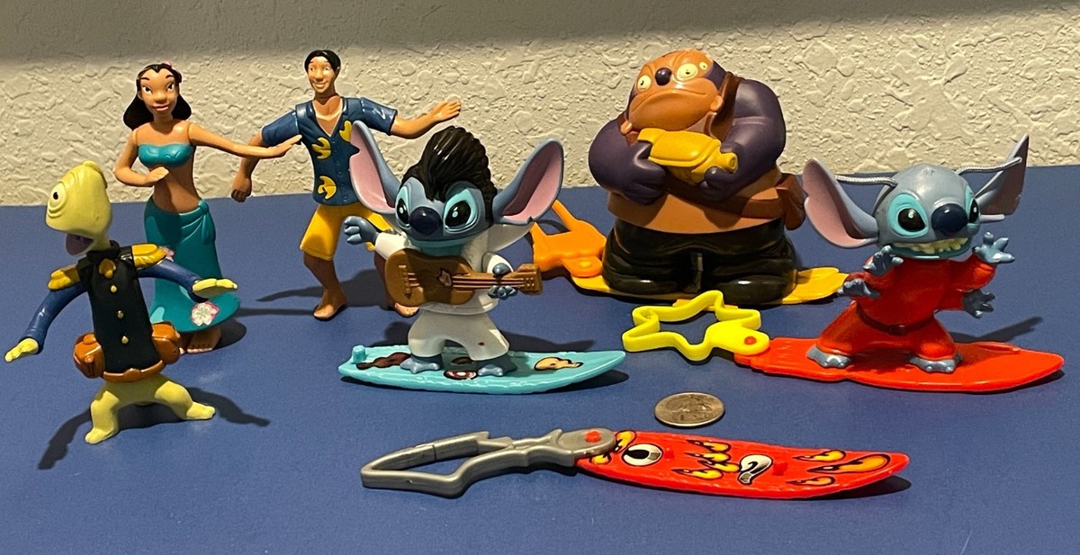 Lilo & Stitch Surf Bobblers 2002 McDonald's Happy Meal Toy NEW or