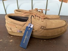 HENRI LLOYD MENS NUBUCK / SUEDE LEATHER DECK SHOES BRAND NEW BOXED UK