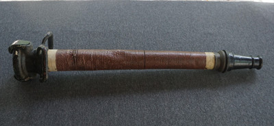 Antique Firefighter Fire Hose Nozzle 30'' Long