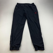 Vintage Puma Track Pants Mens Medium Black Wa...