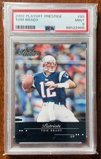 Tom Brady 2002 Playoff Prestige #85 PSA 9 MINT