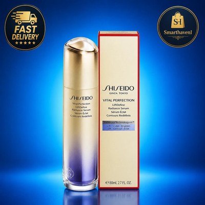 Shiseido Vital Perfection LiftDefine Radiance Serum 80mL / 2.7 Oz Fast Shipping