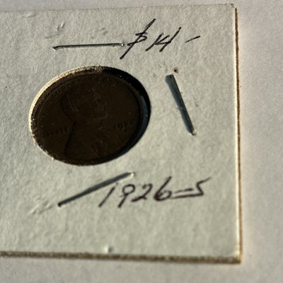 1926 1c BN Lincoln Wheat Small Cent Bronze KM#132 Business Strike