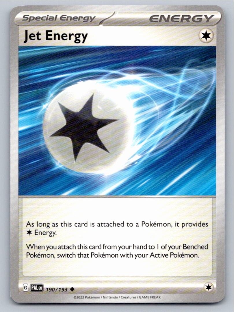 2023 POKEMON JET ENERGY PALDEA EVOLVED 190/193 UNCOMMON NM A38325 FREE S&H