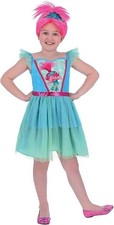 Girls Trolls Band Together Poppy Fancy Dress Costume
