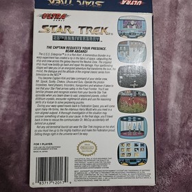 Star Trek 25th Anniversary Nintendo Nes Complete CIB Near Mint Condition