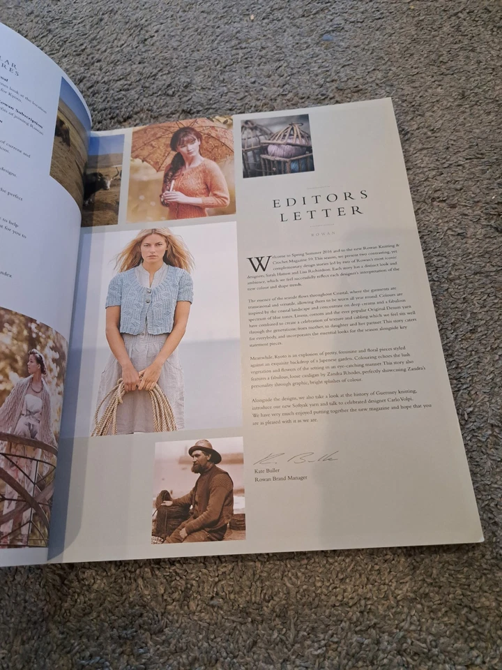 Rowan Knitting & Crocheting Magazine Number 59 2016 - Image 3 of 4