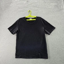 Hugo Boss Men Shirt XL Black Short Sleeve
