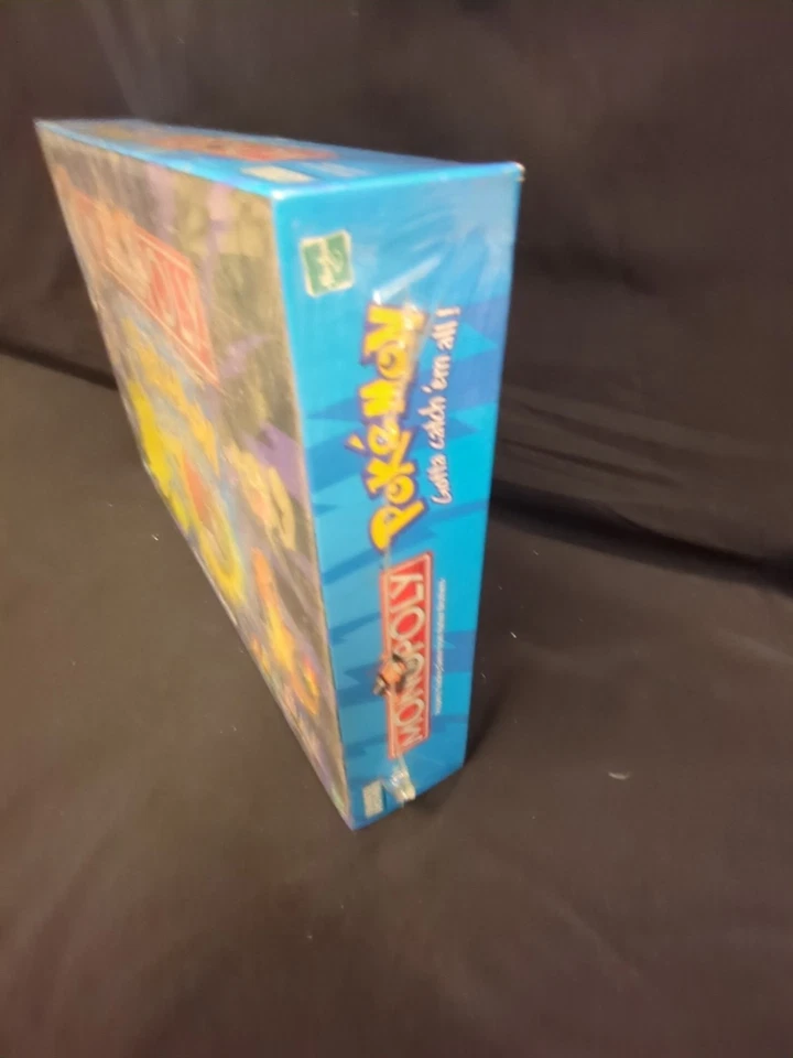 NUEVO Pokemon Edición Coleccionista Monopoly Juego de Mesa 1999 SELLADO DE FÁBRICA Foto 3 de 4