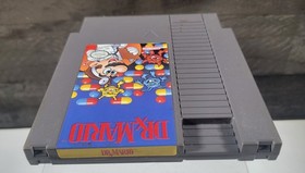 DR MARIO Nintendo Entertainment System NES 1990 Tested Authentic Game Cartridge