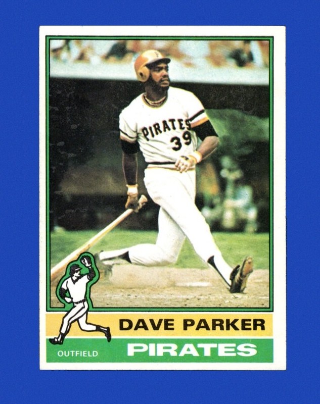 1976 Topps Set-Break #185 Dave Parker EX-EXMINT *GMCARDS*
