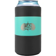 Toadfish Non-Tipping Can Cooler Teal W/Adapter
