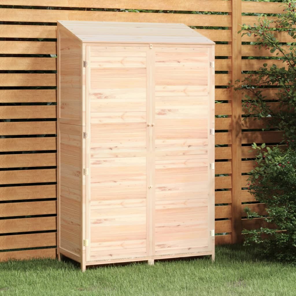 Capanno da Giardino 102x52x174,5 cm in Legno Massello di Abete 2405432
