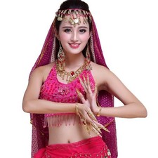 Vintage Bracelets Nails Ring for Indian Thailand Ethnic Dance Claw Ring Jewelry