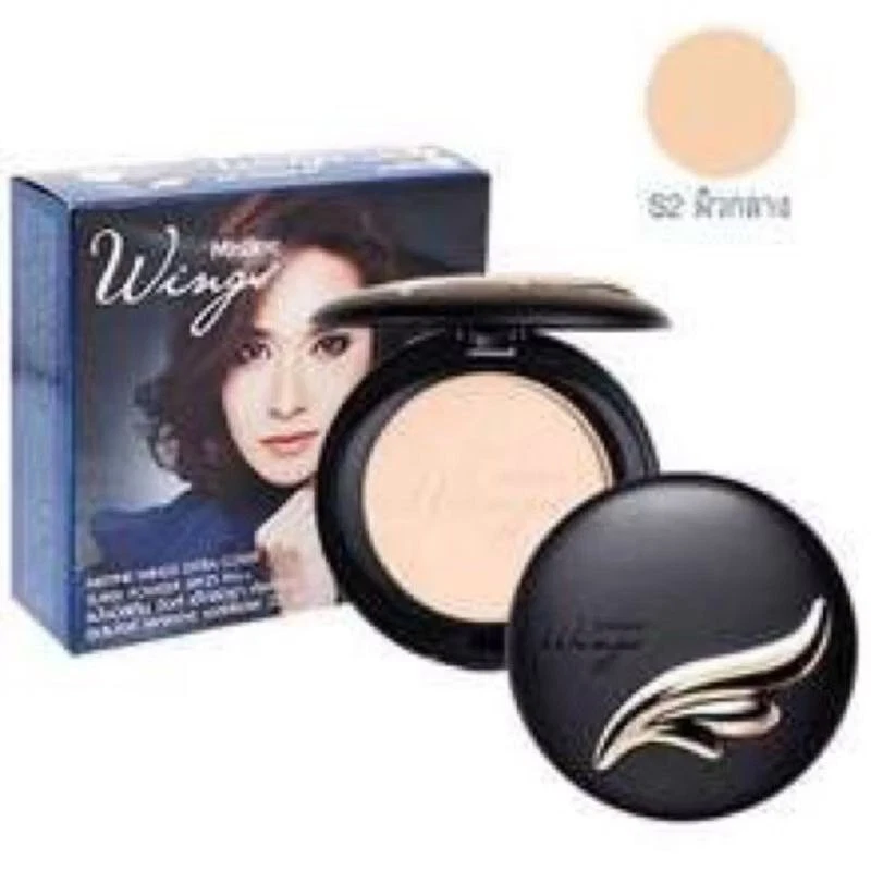 10 g MISTINE WINGS EXTRA COVER POWDER SPF25 PA ++ FACE PRESS SMOOTH COVERAGE - Image 4 of 4