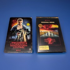 Stranger Things Seasons 1  2 Blu-ray DVD Target Exclusive VHS Retro Box Set Lot