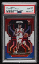 2021-22 Panini Prizm Red White & Blue Scottie Barnes #320 PSA 10 GEM MT 0i68