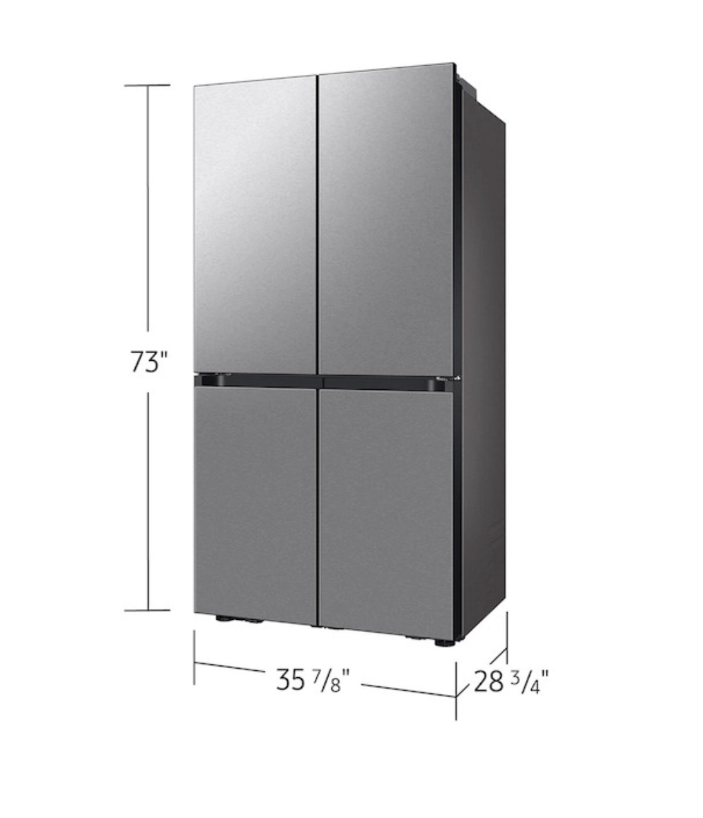 Samsung RF23B7671SR 23 Cu. Ft. Counter Depth 4-Door French Door Refrigerator