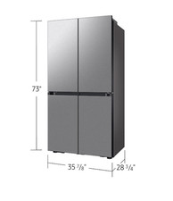 Samsung RF23B7671SR 23 Cu. Ft. Counter Depth 4-Door French Door Refrigerator