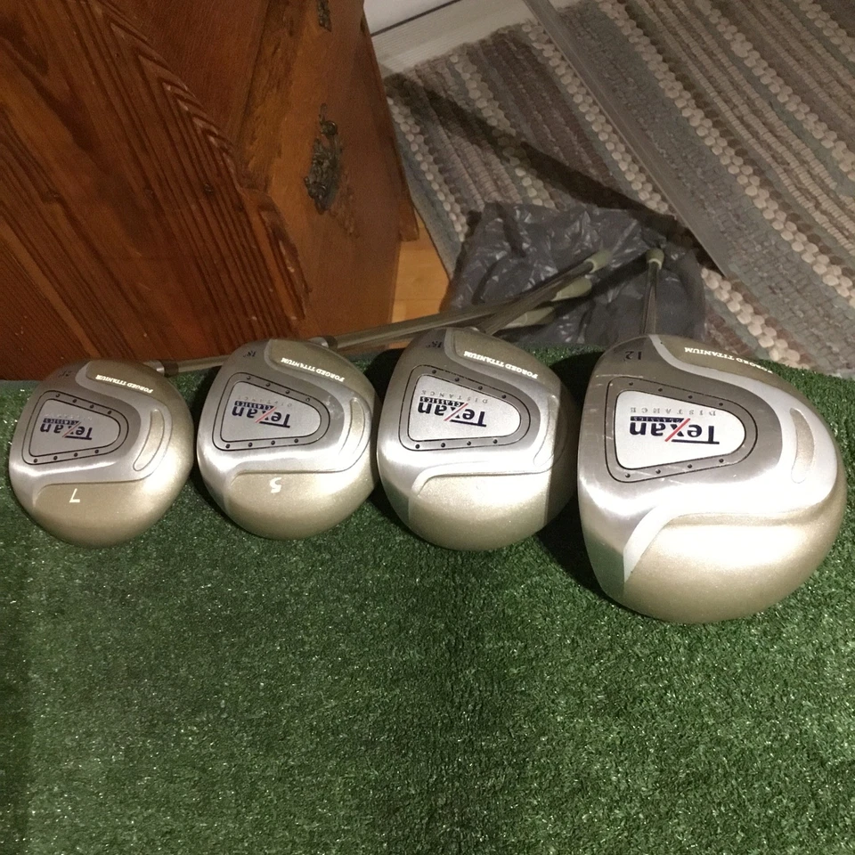 Texan Classic Ladies Distance Woods Set (Driver, 3W, 5W, 7W) FT2 Graphite Shafts - Image 2 of 4
