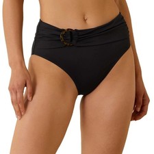 Tommy Bahama Pearl Novelty High-Waist Bikini Bottom - Medium - New