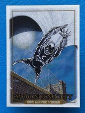 Moon Knight 2024 Skybox Marvel Masterpieces '92 Platinum Leather #51