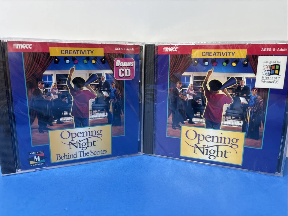 Opening Night & Opening Night Behind the Scenes (PC CD-ROM) SEALED NOS NEW - Image 4 of 4