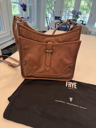 FRYE Women’s Leather Campus Crossbody Bag Brown NEW W/dust Bag - Picture 14 of 14