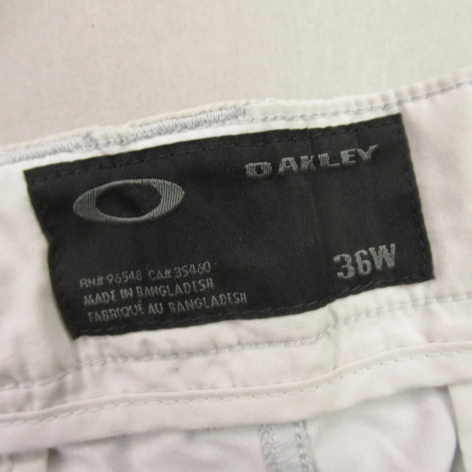 Pantalones Cortos Oakley Para Hombre 36 Chinos Aire Libre Ligeros Cuadros Informales Foto 3 de 4