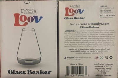 Randy's Loov Replacement Glass New Sealed Box