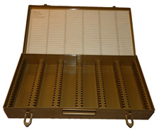 Vintage Logan De Luxe 2x2 Slide File No 110