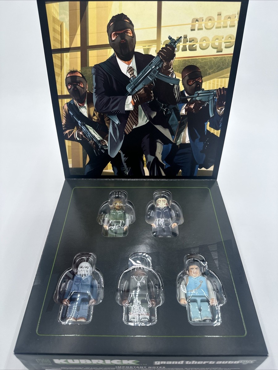 Medicom Kubrick Grand Theft Auto 5 Heist Edition Figure Set