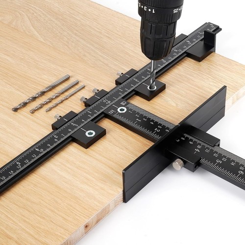 Precision Aluminum Cabinet Hardware Jig for Effortless Handle Installation - Picture 9 of 9