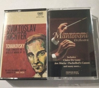 Svatoslav Richter And Mantovam Orchestra Cassette Lot V.G.C..