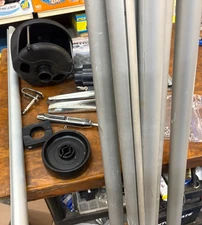 HARKEN ESP UNIT 0 FURLER DRUM DIA 6 1/2" LONG LEG HALYARD SWIVEL FIVE 78" FOILS