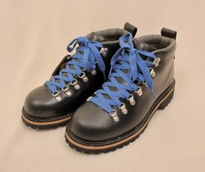 Men's VTG NOS Black Eddie Bauer K-Series Hiking Boots Sz 8.5 M Leather