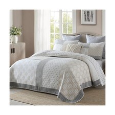 PANGUSHAN Quilt Set King Size, 100 Cotton Bedspread Quilt Bedding Set, Flora...