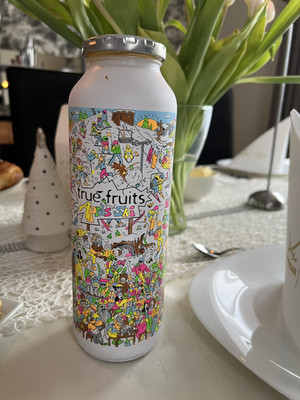 True Fruits Limited Edition   Apres Ski   750ml Flasche leer