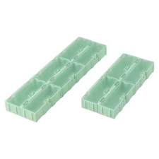 Compact and Reliable Storage Box for ICs Capacitors Resistors and More