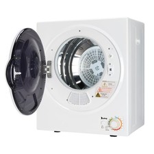 ZOKOP Home Dorm 1.5 Cu.Ft Electric Dryer Machine Drum Front Load Clothing Smart