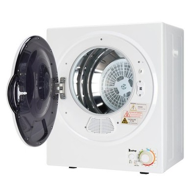 ZOKOP Home Dorm 1.5 Cu.Ft Electric Dryer Machine Drum Front Load Clothing Smart