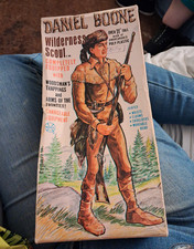 Marx Daniel Boone Wilderness Scout 11" Figure w/ Accessories Original Box 1960