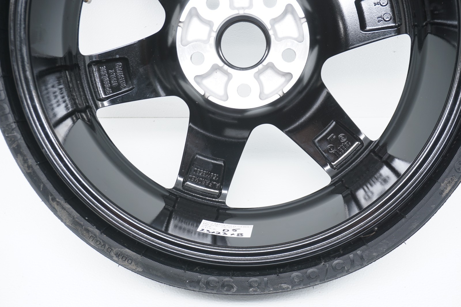 2014-2020 MASERATI GHIBLIP OEM SPARE WHEEL RIM R18 TIRE VREDSTEIN 175/55 95
