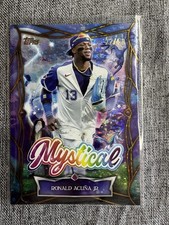 Ronald Acuna Jr 2025 Topps Update Mystical Gold Foil /50 MYS-11 Braves
