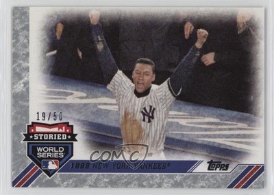 2017 Update Storied World Series Silver 19/50 New York Yankees Derek Jeter 13iq