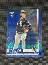 Michael Kopech 2019 Topps Chrome Blue Refractor RC Rookie 93/150 #17 - WHITE SOX