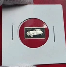 Vintage 1935 Bugatti Car - 1.6 Gram .925 Sterling Silver Mini Bar Proof Ingot