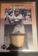 2001 Upper Deck Prospect Premieres - Heroes of Baseball Game-Used Bats Tony...