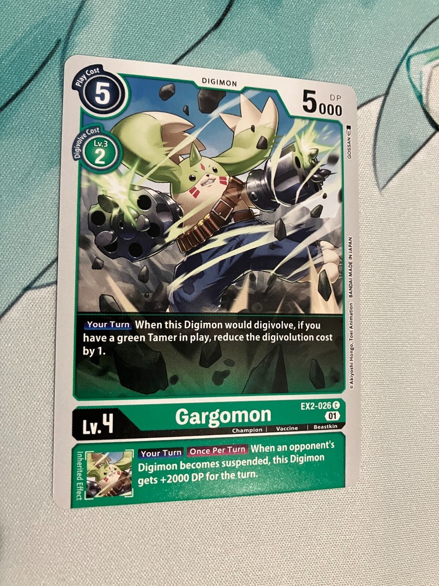 Gargomon EX2-026 C Digimon CCG | Digital Hazard Near Mint | eBay